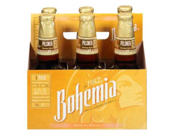 Order Bohemia Beer 6 pk Bottles food online from Starway Liquor store, Bell Gardens on bringmethat.com