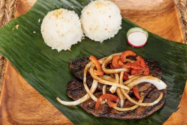Order Liver Steak Silog food online from Lutong Bahay Filipino Food store, Pittsburg on bringmethat.com
