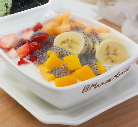 Order A20. Mixed Fresh Fruit with Sago and Jelly food online from Mango Mango store, Maple Grove on bringmethat.com