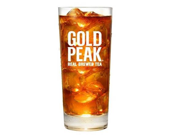 Order Gold Peak Unsweet Tea food online from Village Burger store, Johns Creek on bringmethat.com