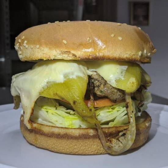 Order Ortega Burger food online from MV BBQ & Burger store, Palmdale on bringmethat.com