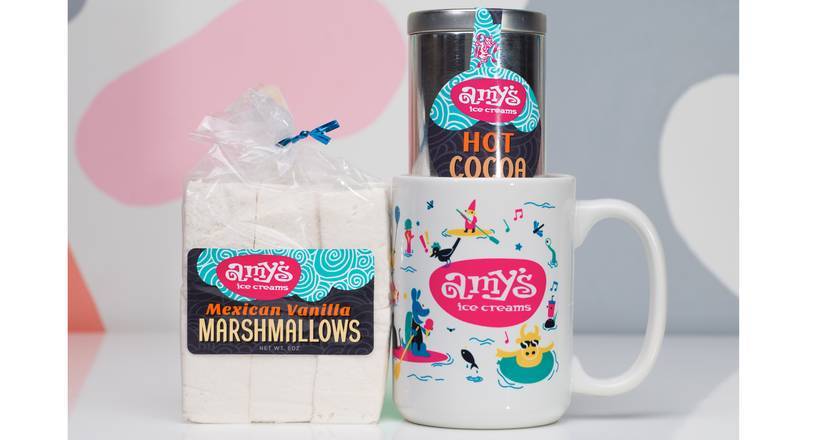 Order Cocoa, Marshmallow & Mug COMBO food online from Amy's Ice Creams store, Rollingwood on bringmethat.com