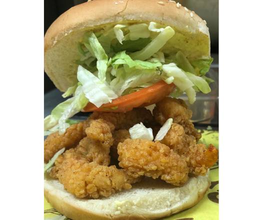Order Shrimp Sandwich food online from Buddy Frostop Lot-O-Burgers And Po-Boys store, Destrehan on bringmethat.com