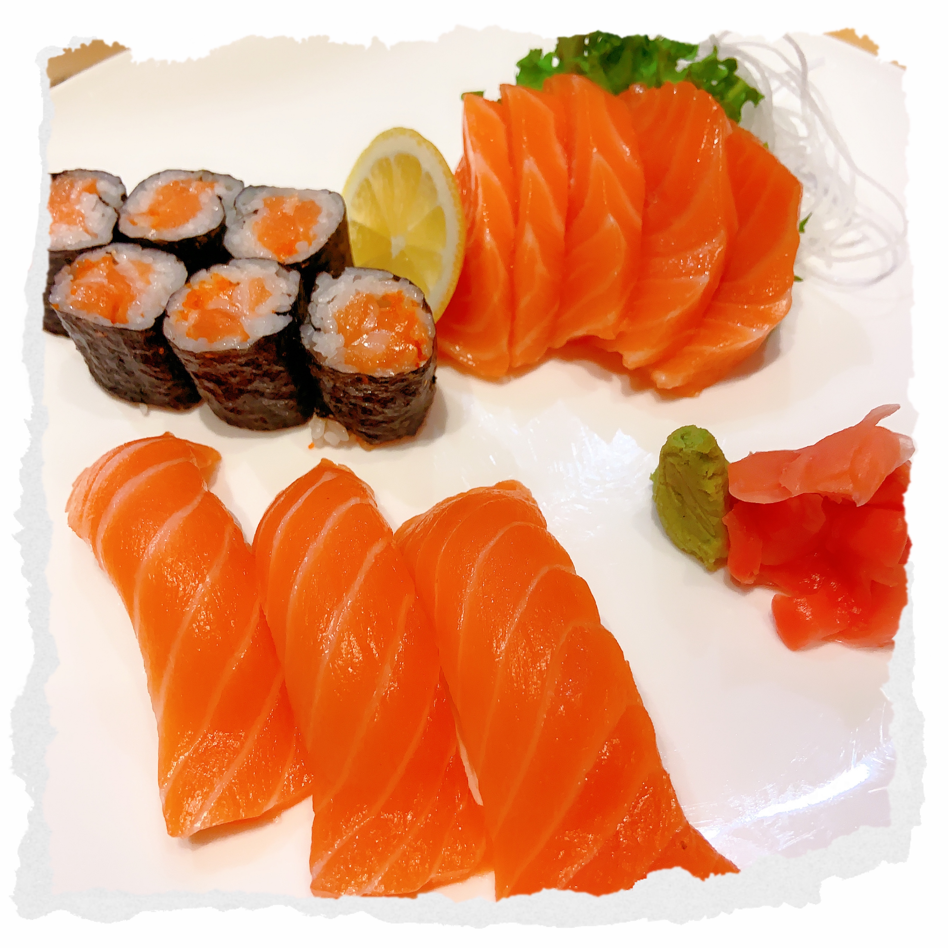 Order Salmon Special food online from Wasabi Steakhouse store, Salem on bringmethat.com