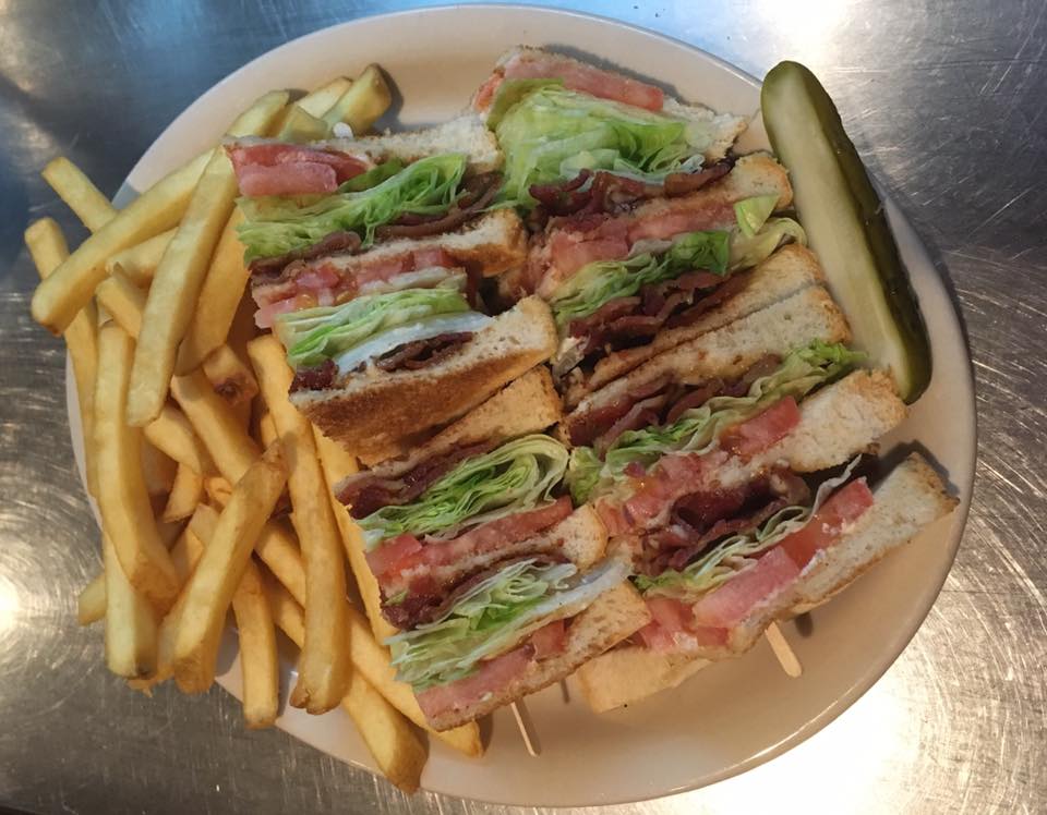 Order BLT Club Sandwich food online from Hillside Restaurant store, Grayslake on bringmethat.com
