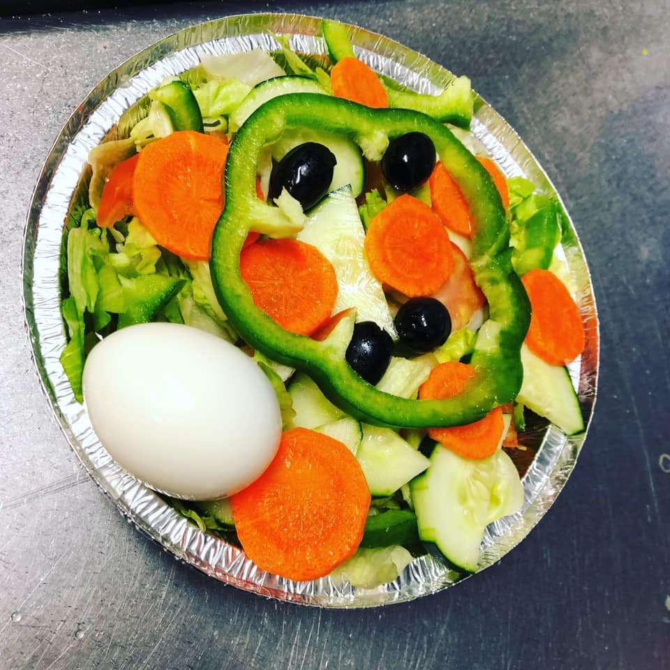 Order Chef's Salad - Small food online from Lucy's Pizza Parlor store, Stamford on bringmethat.com
