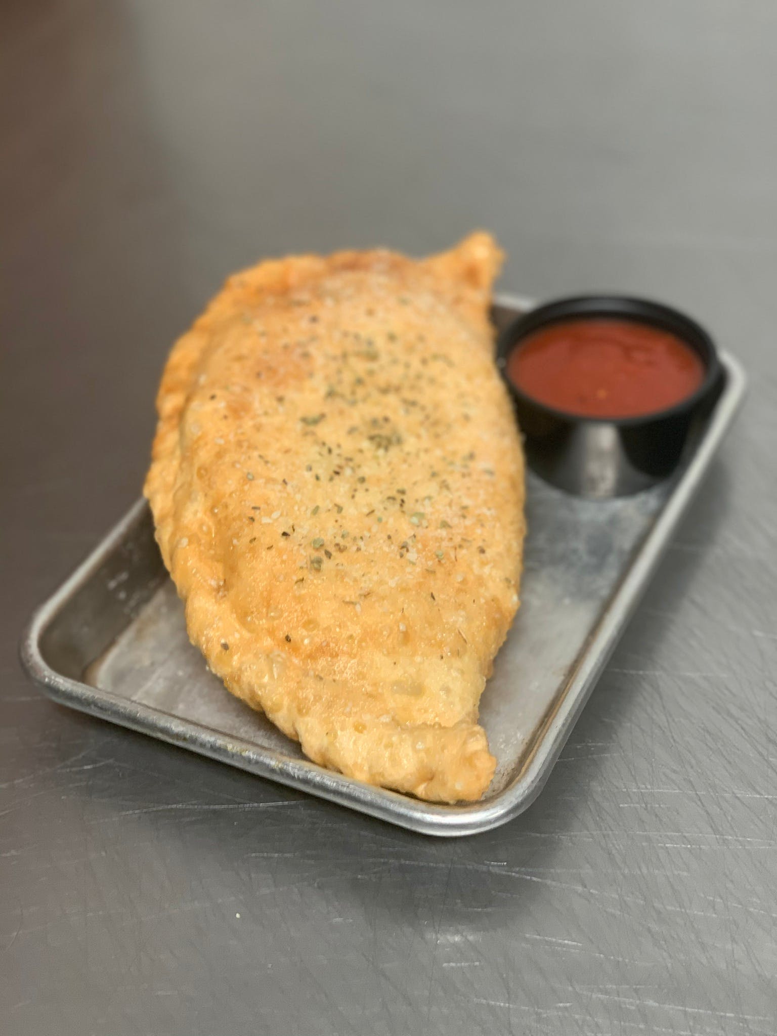 Order Stan The Man Calzone - Calzone food online from Benny Blanco Pizza store, Denver on bringmethat.com