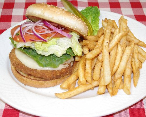 Order Cheeseburger Dinner food online from Napoli Pizza Whitman store, Whitman on bringmethat.com