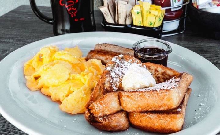 Order French Toast Combo- OO food online from Biscuits Cafe store, Surprise on bringmethat.com