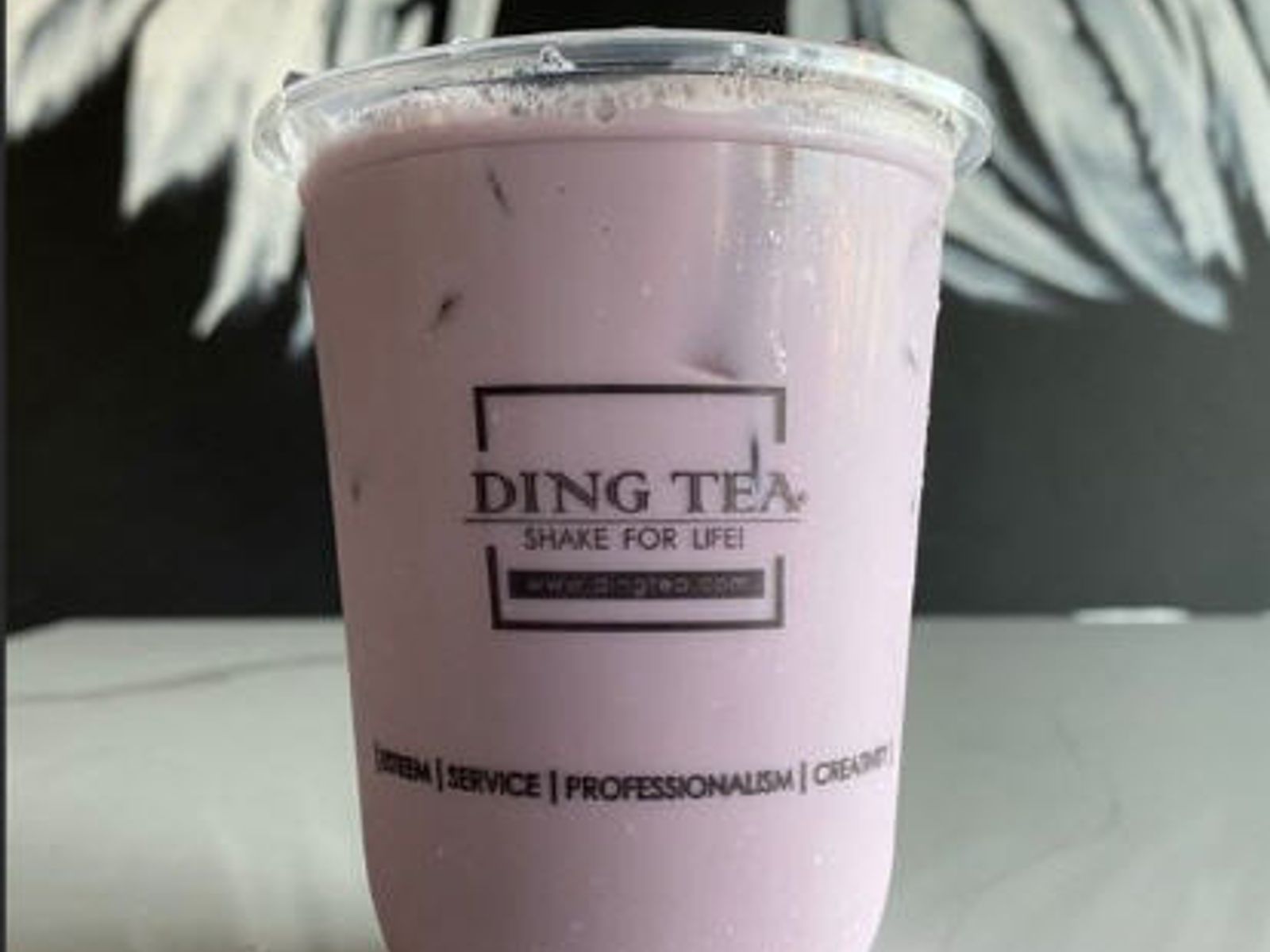 Order #7. Taro Milk Tea food online from Ding Tea Carson store, Carson on bringmethat.com