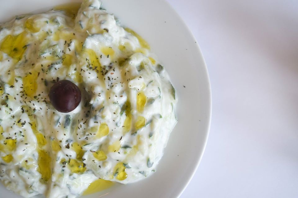 Order Tzatziki food online from Aliada Restaurant store, Astoria on bringmethat.com