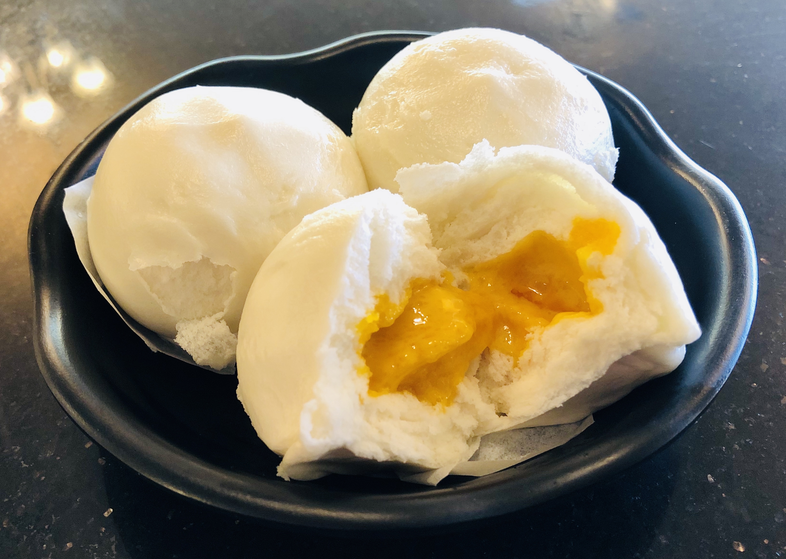 Order Salty Egg Yolk Bun food online from Tasty Kitchen store, Davis on bringmethat.com