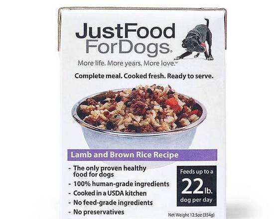Order Pantryfresh Lamb & Brown Rice (12.5 oz) (Case of 12) food online from Just Food For Dogs store, San Clemente on bringmethat.com