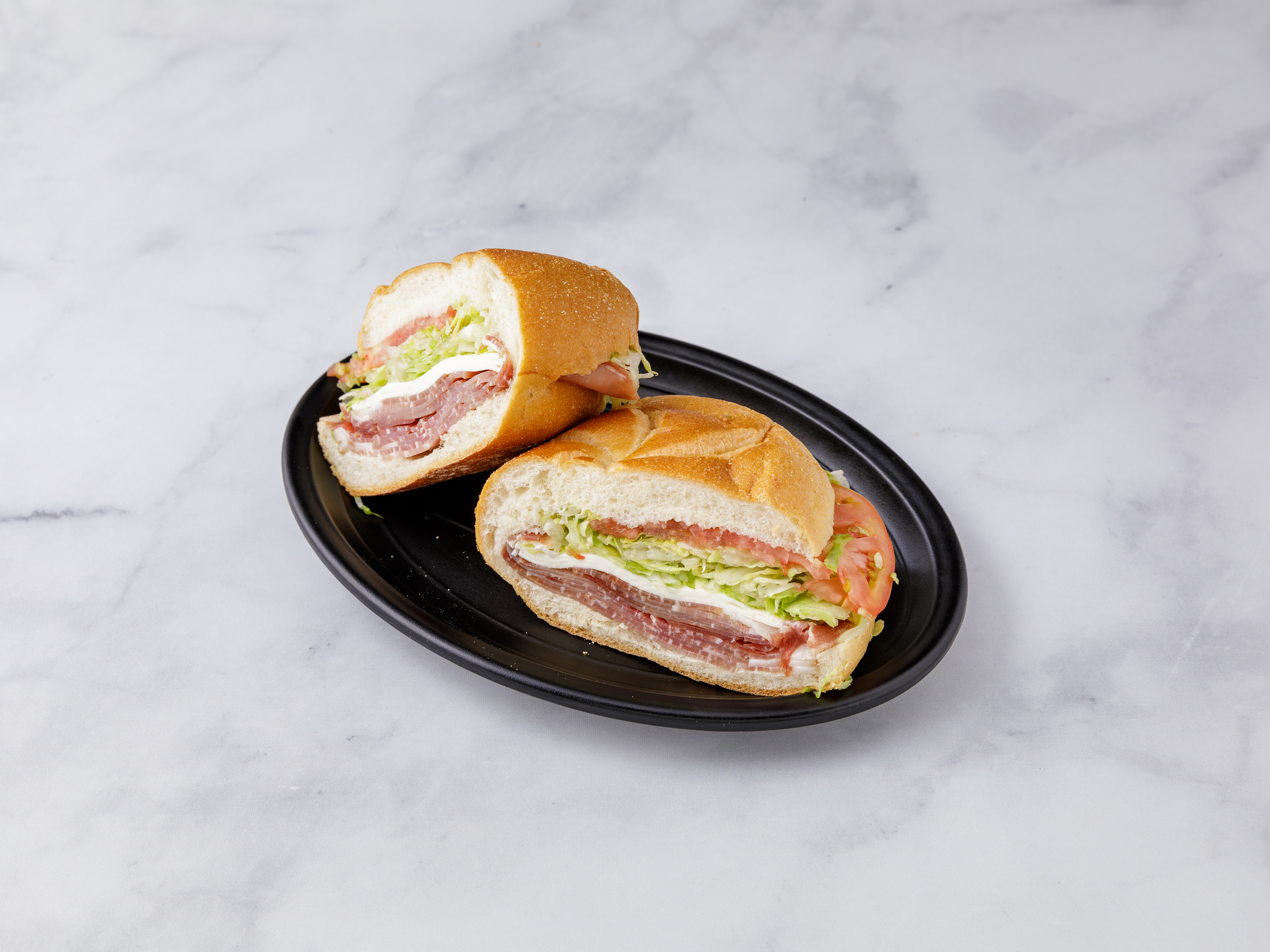 Order C13. Prosciutto Roll Sandwich food online from Cafe Olympia store, New York on bringmethat.com