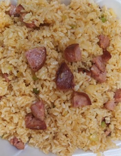 Order Cajun Sausage Fried Rice  food online from Rubys Cajun store, Cherry Hill on bringmethat.com