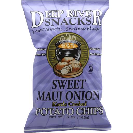Order DEEP RIVER MAUI ONION CHIPS (5 OZ) 123656 food online from Bevmo! store, Chico on bringmethat.com