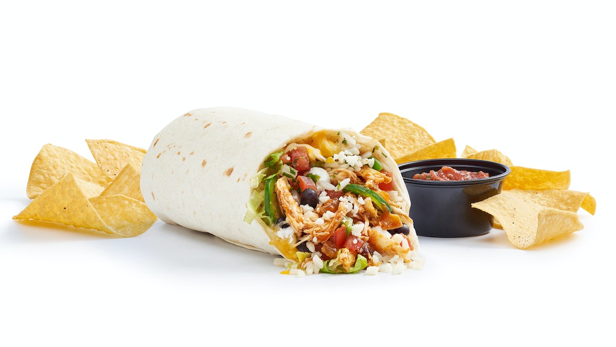 Order Smokin’ Chipotle Chicken Burrito food online from Tijuana Flats store, Virginia Beach on bringmethat.com
