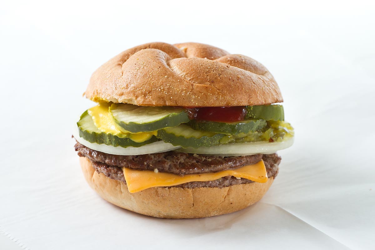 Order Kids Double Cheeseburger food online from Billy Goat Tavern store, Chicago on bringmethat.com