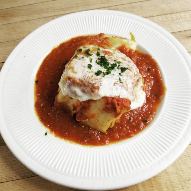 Order Lasagna food online from A Touch of Italy store, Egg Harbor Township on bringmethat.com