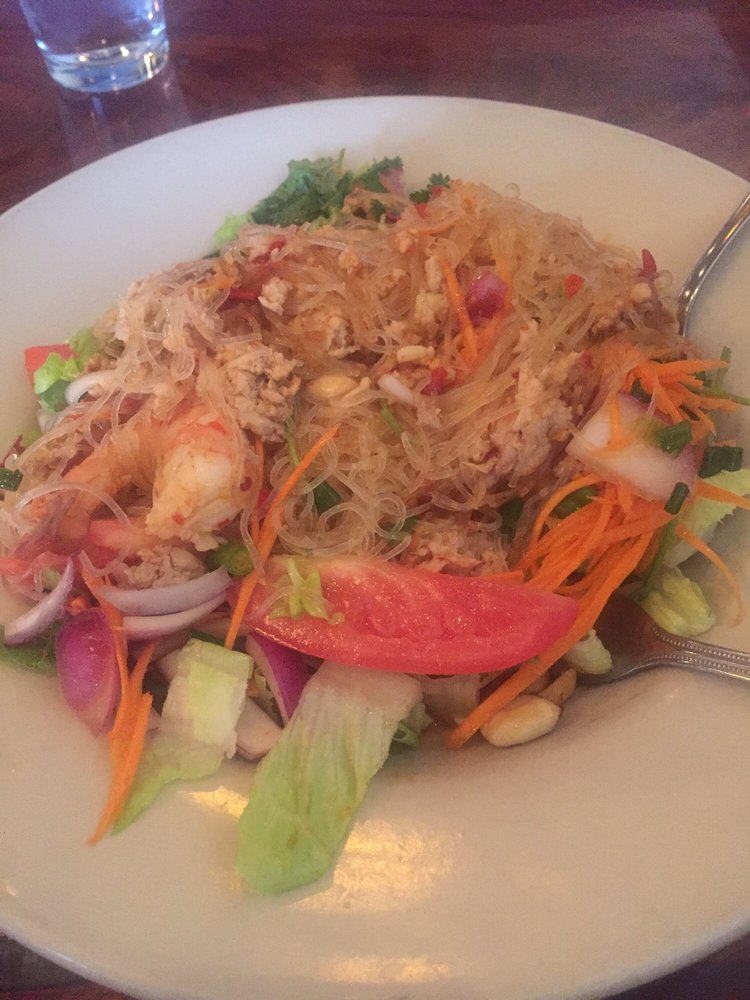 Order Silver Noodle Salad food online from Lucki Thai Restaurant store, Las Vegas on bringmethat.com