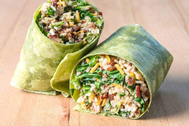 Order SPICY BACON WRAP  food online from Mad Greens store, Boulder on bringmethat.com