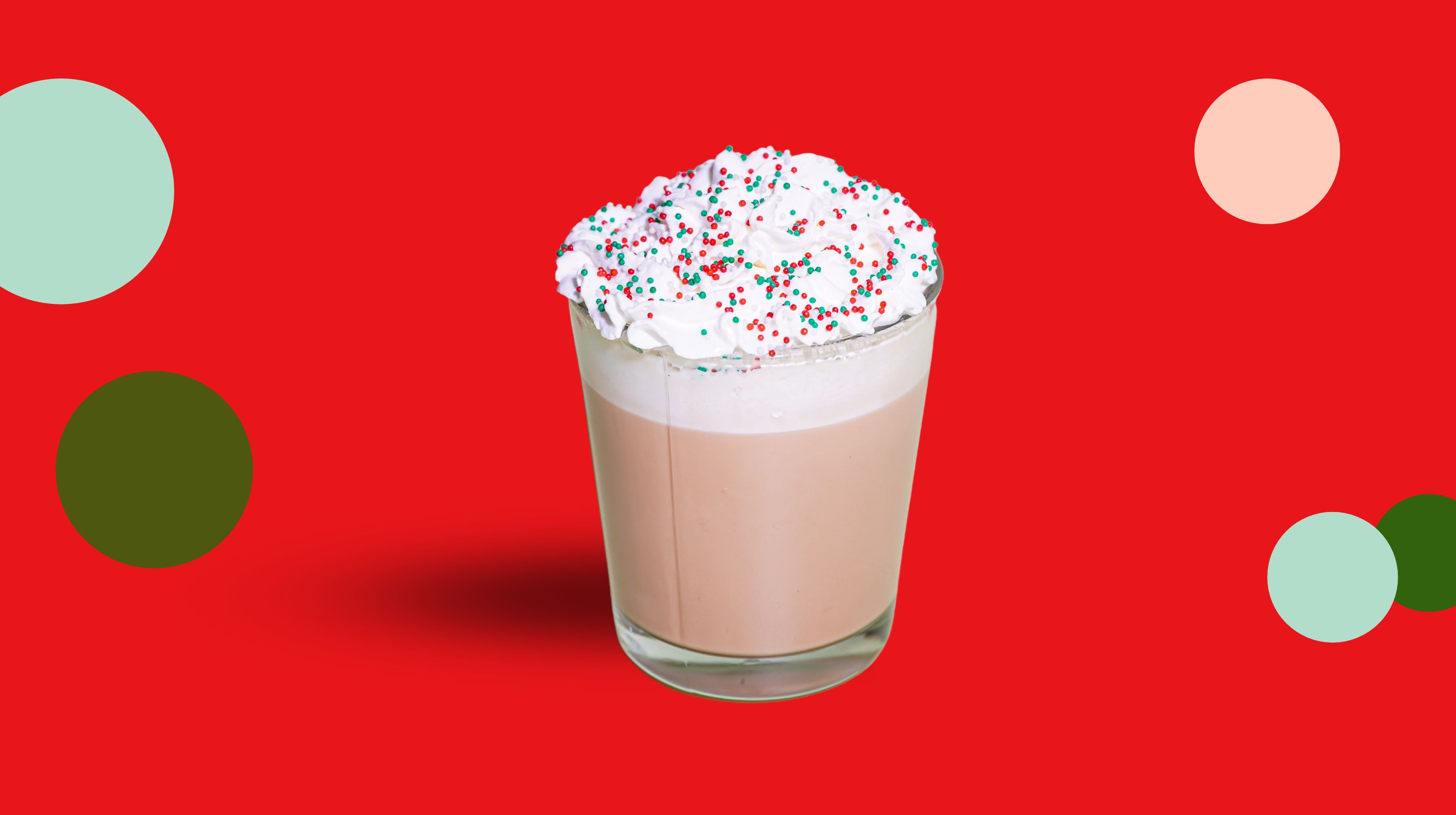 Order Peppermint White Chocolate Mocha food online from Oasis Cafe store, Flushing on bringmethat.com