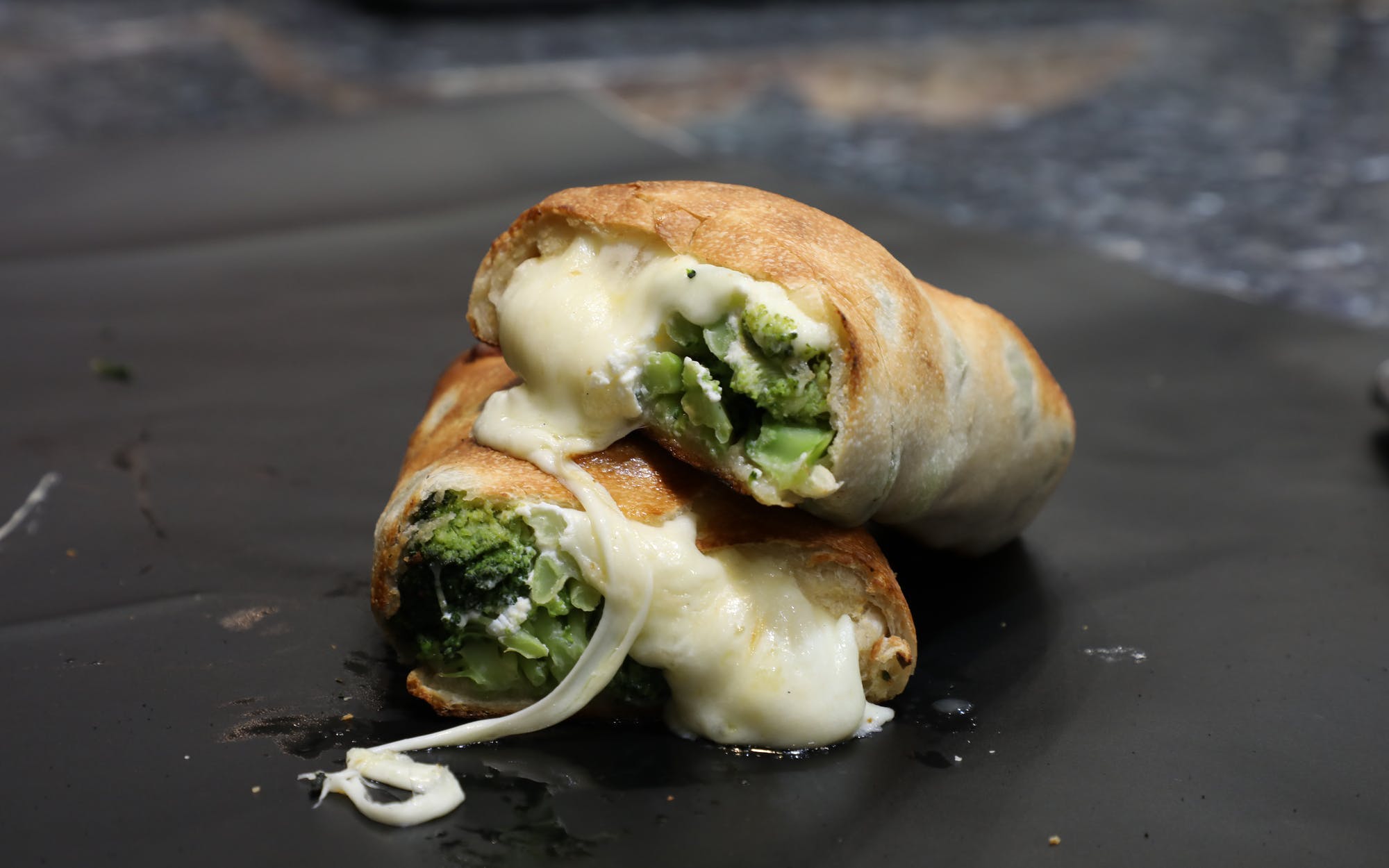 Order Broccoli Roll - Roll food online from Little italy pizza store, New York on bringmethat.com