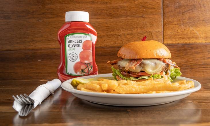Order JD Old 7 Burger food online from Tandy Pub store, Concord on bringmethat.com