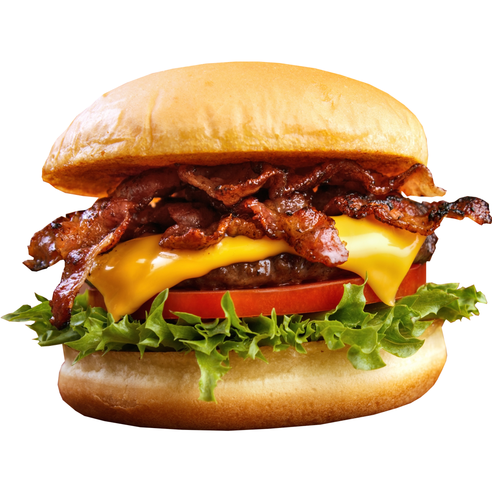 Order Bacon Cheese Burger food online from Danny Delicious Deli store, Columbus on bringmethat.com