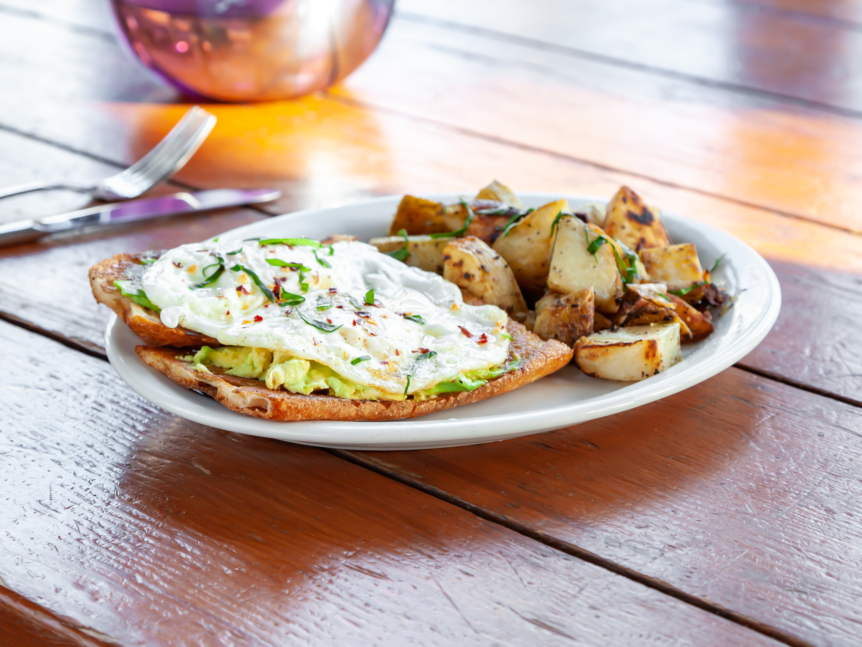 Order Avocado Toast food online from Caffe Chiave store, Oakland on bringmethat.com