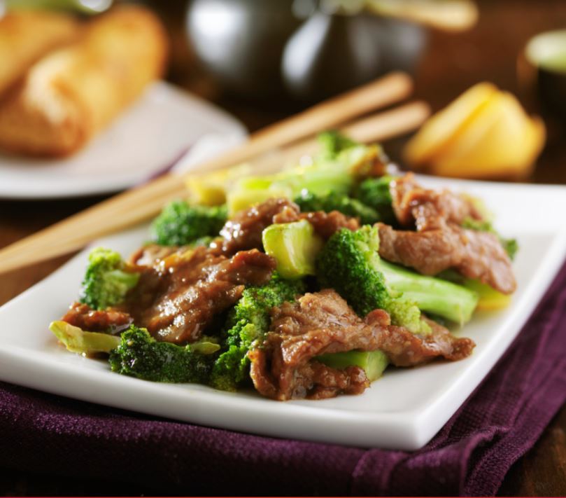 Order Beef with Broccoli food online from First Wok Chinese store, Keyport on bringmethat.com