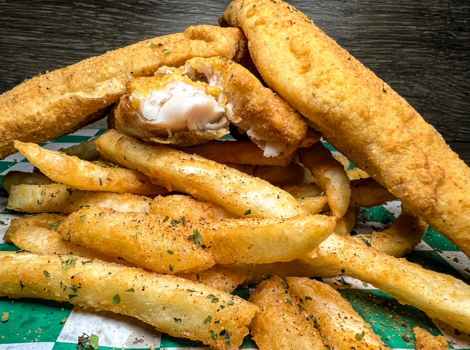 Order (3pc.) Whiting w/ Fries food online from The Steak Out- East York store, York on bringmethat.com