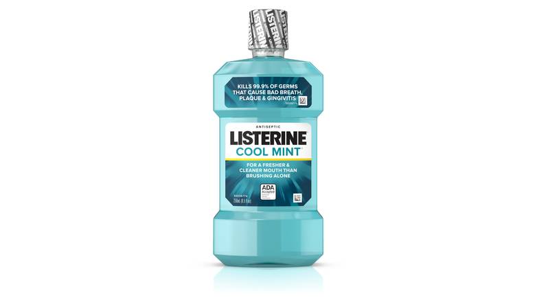 Order Listerine Cool Mint Mouthwash food online from Route 7 Food Mart store, Norwalk on bringmethat.com