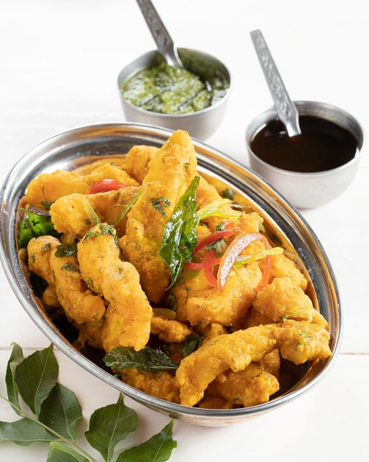Order Fish Amritsari food online from Saffron Valley store, Salt Lake City on bringmethat.com