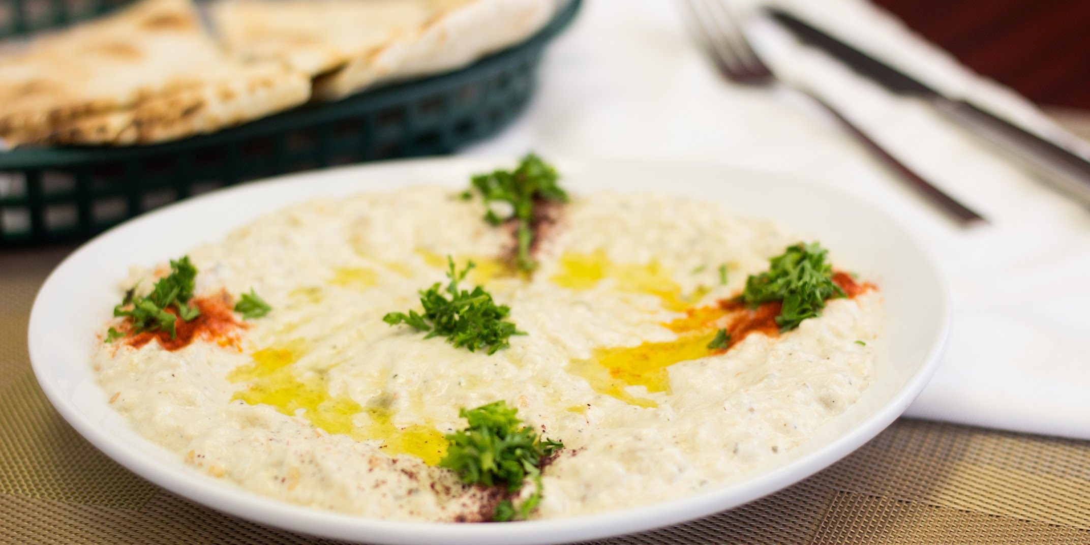 Order 6. Hummus food online from House of Falafel store, Cupertino on bringmethat.com