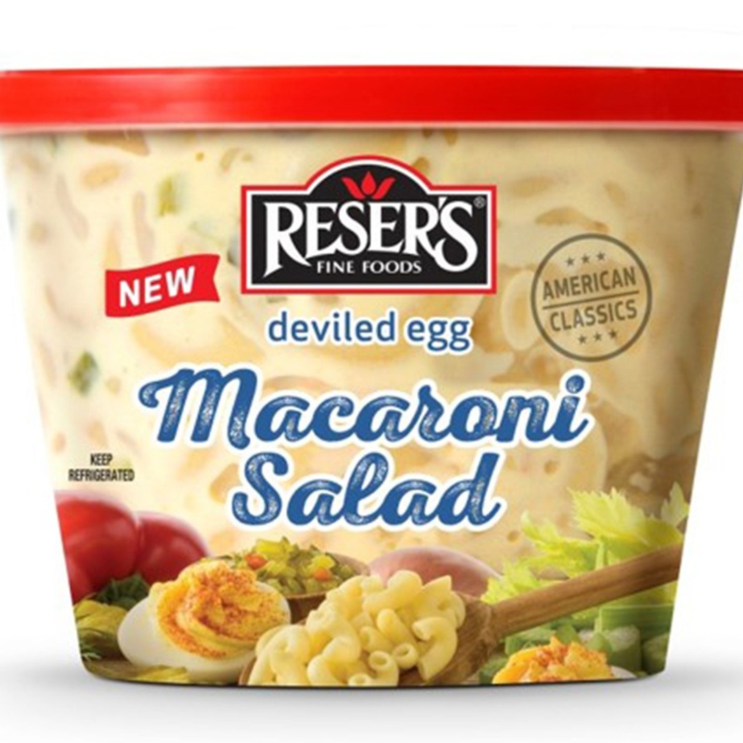 Order Deviled Egg Macaroni Salad, 16 Oz. food online from Lucky California store, San Jose on bringmethat.com