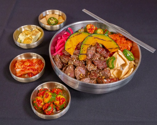 Order Prime Glazed Boneless Short Rib Steak Bowl food online from Baekjeong store, Temple City on bringmethat.com