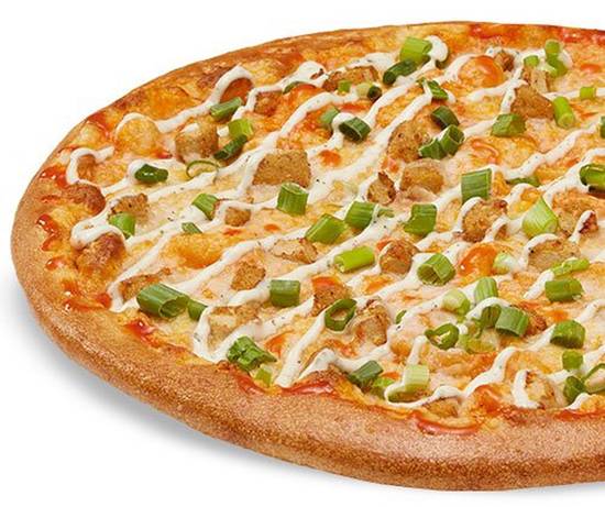 Order Vegan Buffalo Chicken-less Topper Pizza food online from Toppers Pizza store, Kenosha on bringmethat.com