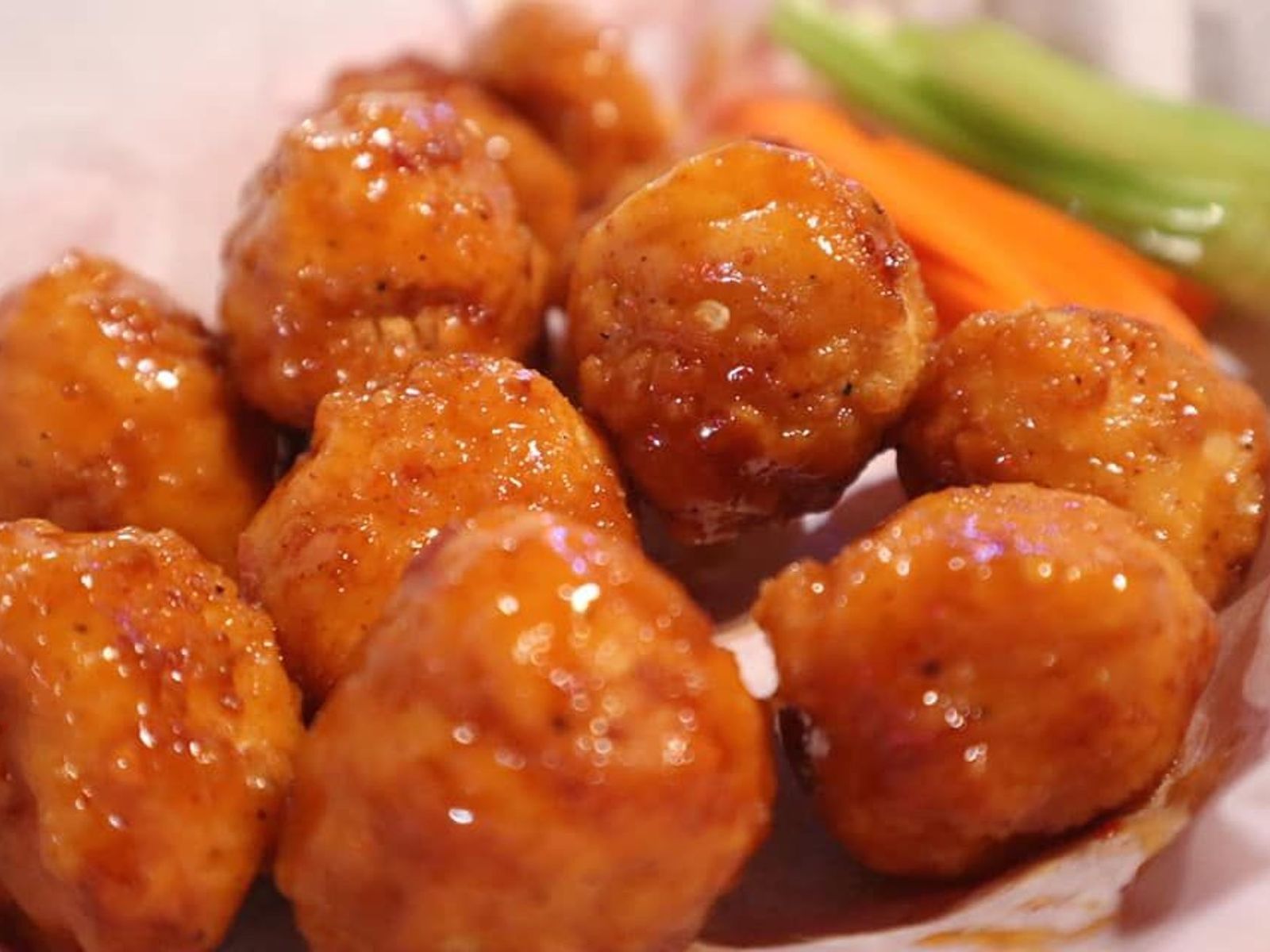Order BoneLESS Wings 1/2 Pound food online from High 5 Grille store, Tucson on bringmethat.com