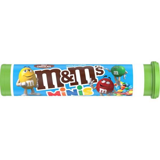 Order M&M's Milk Chocolate Minis Size Candy Tube (1.77 oz) food online from Rite Aid store, Yamhill County on bringmethat.com