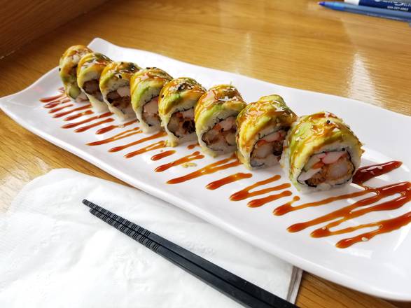 Order Ocean's Eleven Roll food online from Oh Sushi store, Des Moines on bringmethat.com