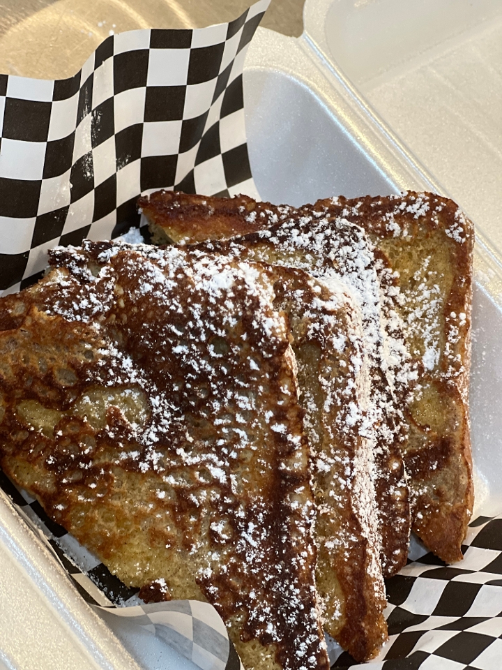 Order Side - French Toast food online from R & R Breakfast Spot store, Chino on bringmethat.com