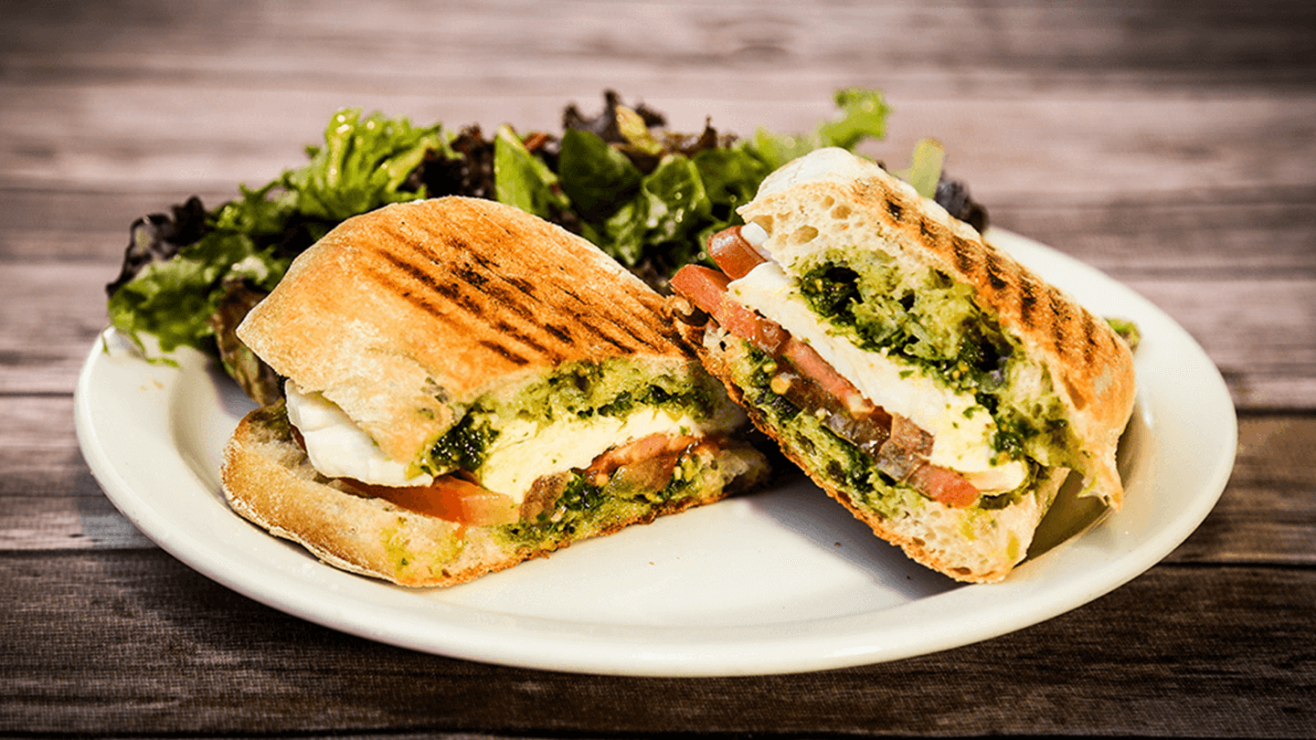 Order Capresa Panini food online from Coupa Cafe store, Stanford on bringmethat.com