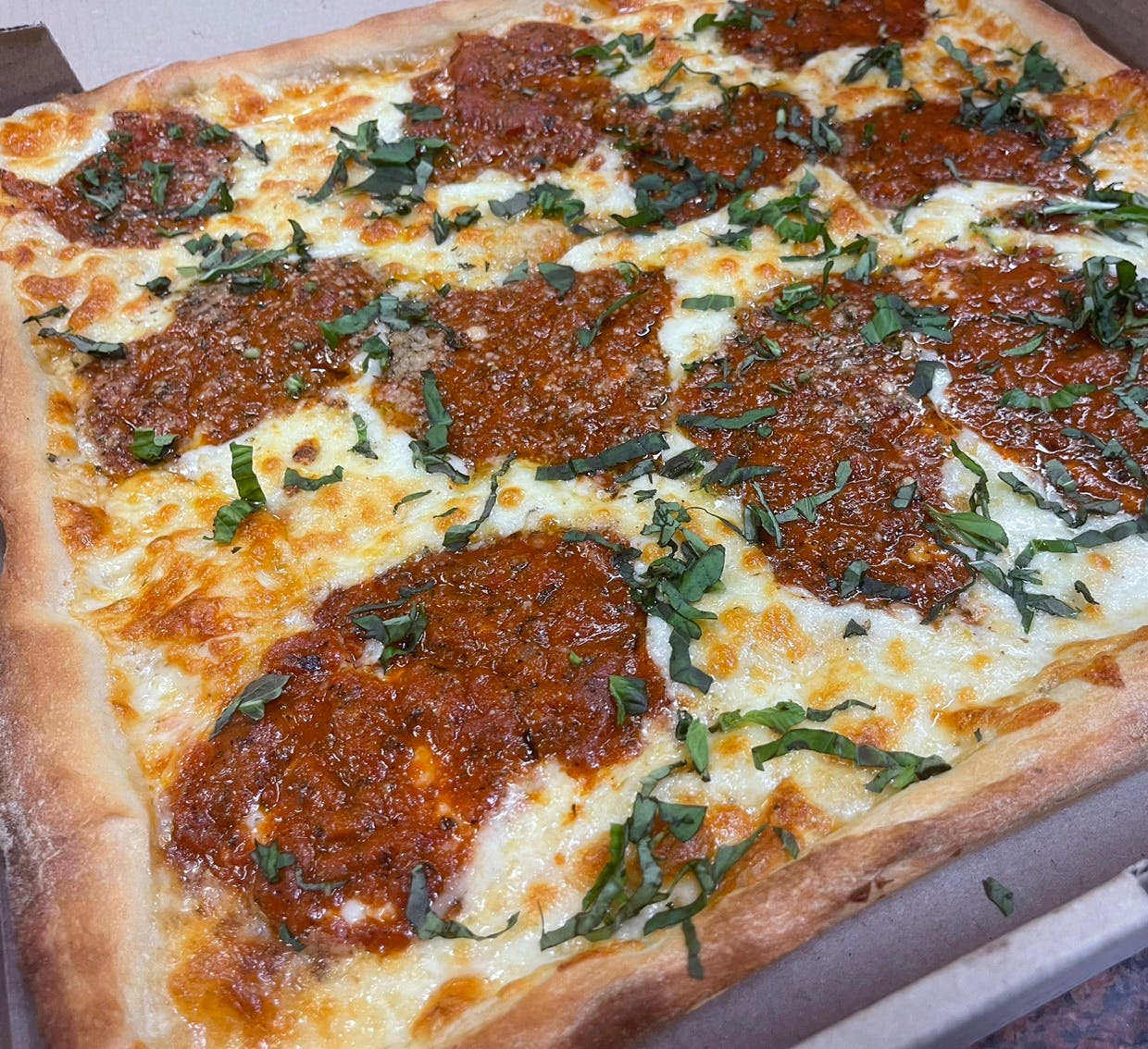 Order Grandma Pizza - 16" food online from Vito Pizza And Grill store, Spring City on bringmethat.com