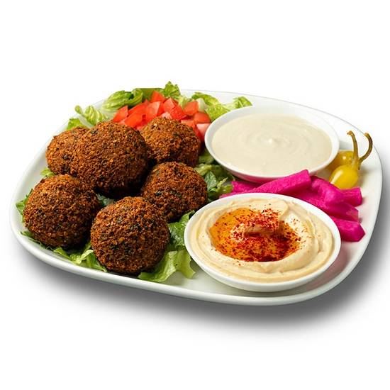 Order Falafel Plate food online from Zankou Chicken store, Glendale on bringmethat.com