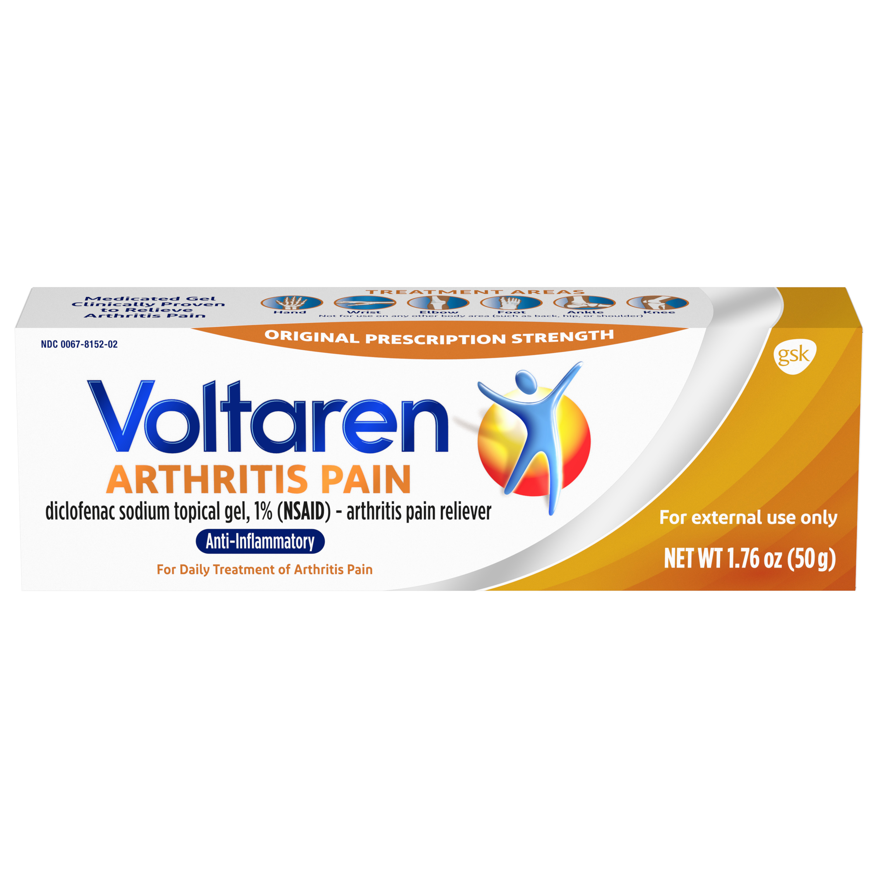 Order Voltaren Topical Arthritis Pain Relief Gel - 1.76 oz food online from Rite Aid store, READING on bringmethat.com