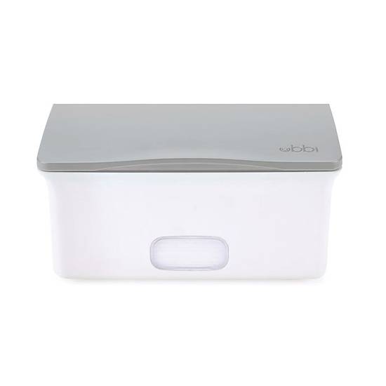 Order Ubbi® Wipes Dispenser in White/Grey food online from Bed Bath & Beyond store, Lancaster on bringmethat.com