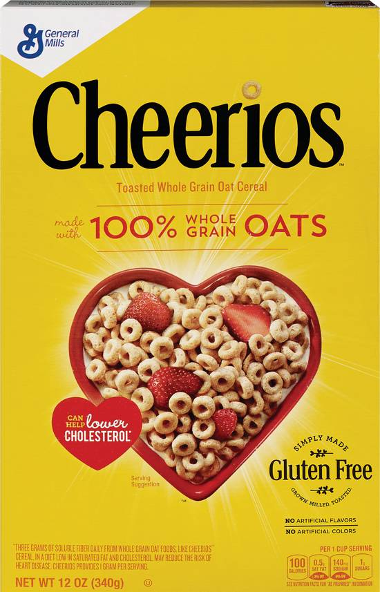 Order Cheerios Cereal, 12 OZ food online from CVS store, MINNEAPOLIS on bringmethat.com