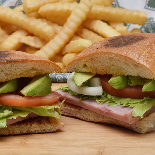 Order Ham Torta food online from Federicos Mexican Food store, Glendale on bringmethat.com