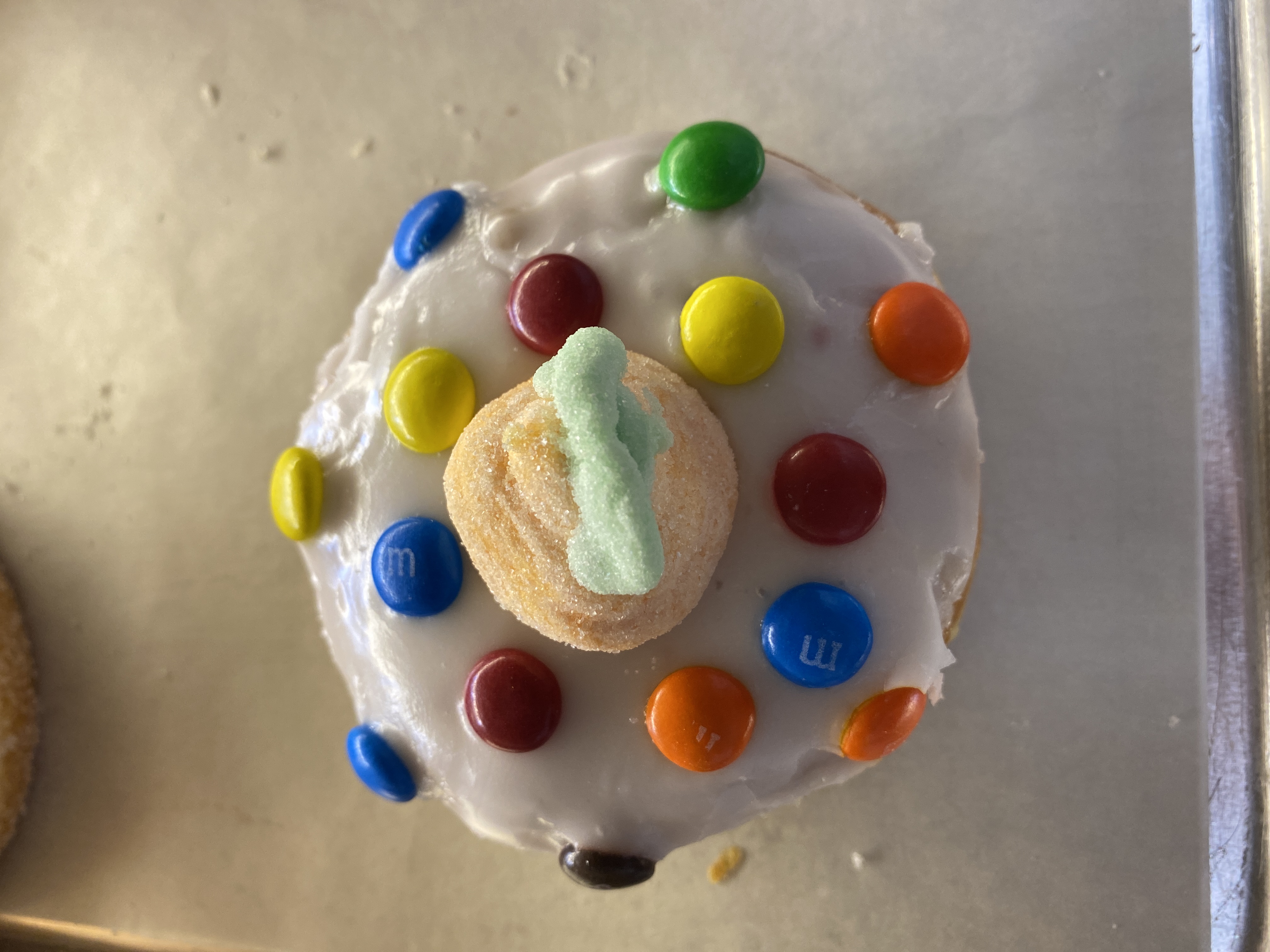 Order M&M TOPPING DONUT  food online from Earl Donut store, Los Angeles on bringmethat.com